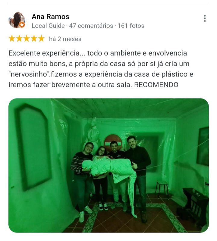 Escape Rooms. Sentir o terror num quarto escuro